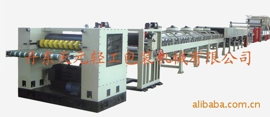 【(遼寧品牌)供應烘缸式超厚硬紙板復合生產線】價格,廠家,圖片,包裝成型機械,丹東天元輕工包裝機械-